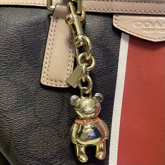 Coach Accessories - Coach 3D Teddy Bear Key FOB